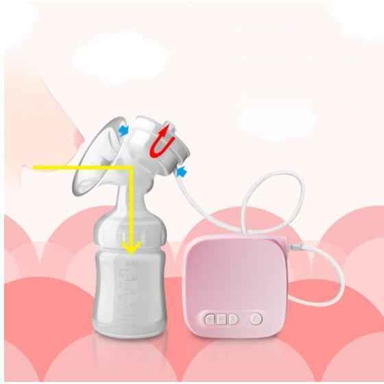 Electric Breast Pump with 3D Shiatsu Massage, 9-Speed Adjustable, BPA-Free Silicone & PP, Portable USB-Powered & Leakproof, 150ml - Trendbasket